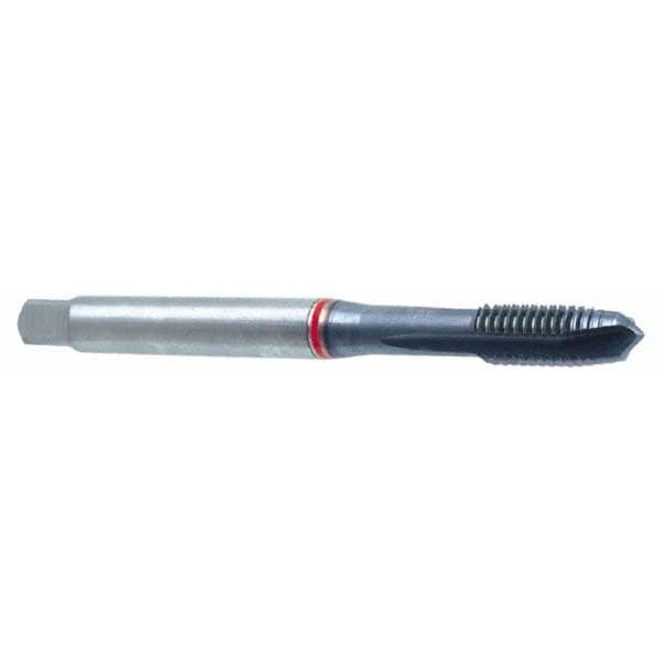 Guhring 9039920381000 Spiral Point Tap: 1-1/2-6, UNC, 5 Flutes, Plug, 2B, Powdered Metal, TiN Finish Image