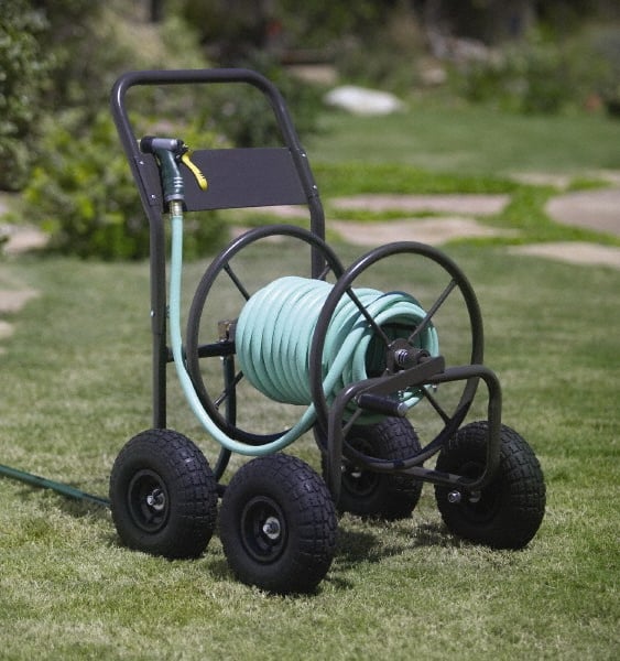 Liberty Garden Products - Hose Reel without Hose: 5/8 ID Hose, 300' Long