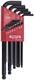 Proto - 13 Piece L-Key Ball End Hex Key Set - 07080666 - MSC Industrial ...