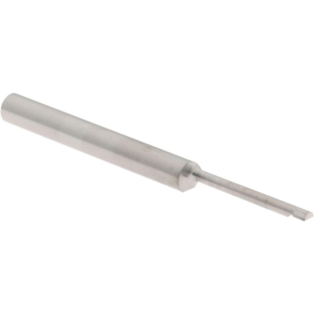 Accupro B060500R Corner Radius Boring Bar: 0.06" Min Bore, 1/2" Max Depth, Right Hand Cut, Submicron Solid Carbide 