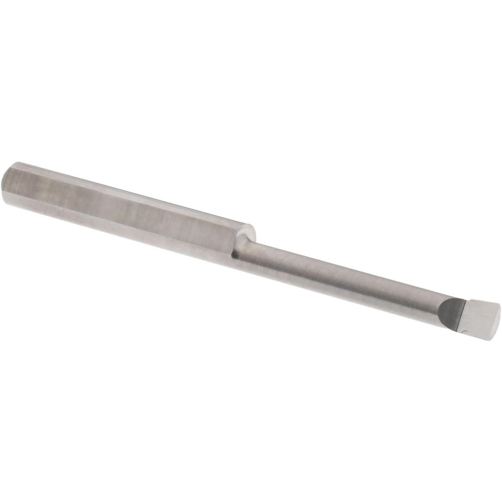 Accupro B100700R Corner Radius Boring Bar: 0.1" Min Bore, 0.7" Max Depth, Right Hand Cut, Submicron Solid Carbide 