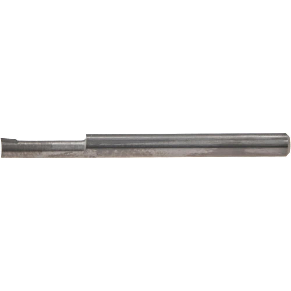 Corner Radius Boring Bar: 0.11" Min Bore, 0.4" Max Depth, Right Hand Cut, Submicron Solid Carbide