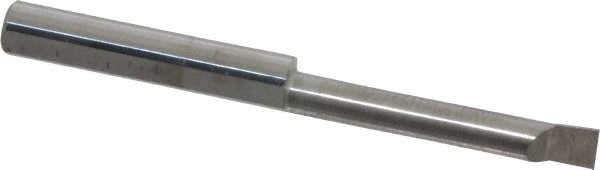 Bore .2500 Max Bright RedLine Tools Uncoated Carbide Boring Bar .1200 Min Depth 2.0000 OAL Finish .1250 Shank Dia - RBB911000