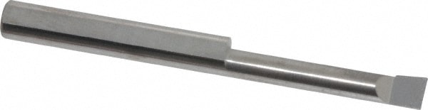 Accupro B160900R Corner Radius Boring Bar: 0.16" Min Bore, 0.9" Max Depth, Right Hand Cut, Submicron Solid Carbide 