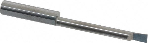 Accupro B1801500R Corner Radius Boring Bar: 0.18" Min Bore, 1-1/2" Max Depth, Right Hand Cut, Submicron Solid Carbide 