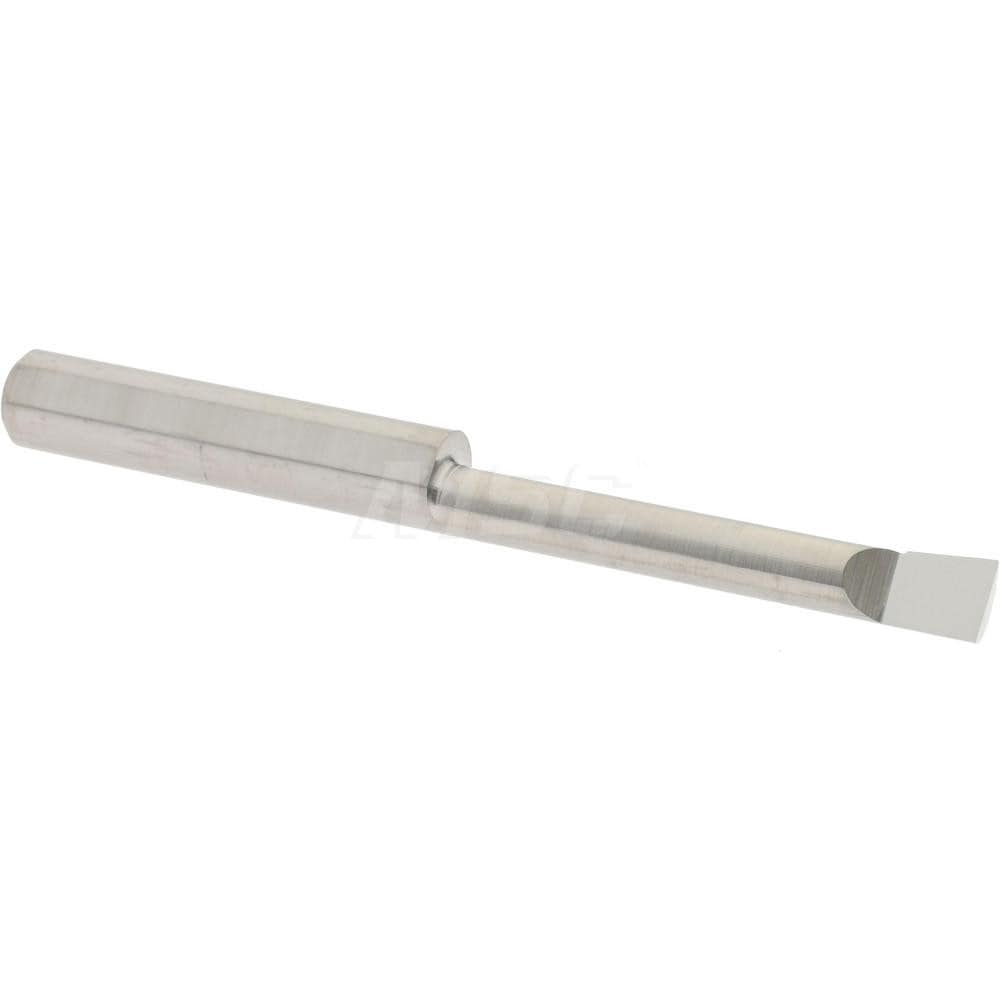 Accupro B2001300R Corner Radius Boring Bar: 0.2" Min Bore, 1.3" Max Depth, Right Hand Cut, Submicron Solid Carbide 