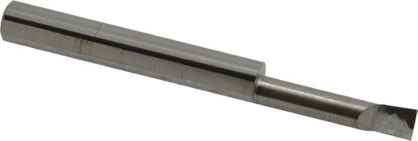 Accupro B200900R Corner Radius Boring Bar: 0.2" Min Bore, 0.9" Max Depth, Right Hand Cut, Submicron Solid Carbide 