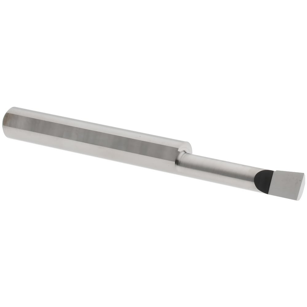 Corner Radius Boring Bar: 0.2" Min Bore, 0.9" Max Depth, Right Hand Cut, Submicron Solid Carbide