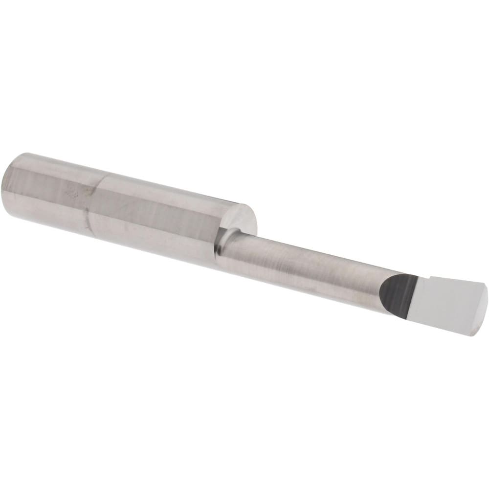 Accupro B2301200R Corner Radius Boring Bar: 0.23" Min Bore, 1-13/64" Max Depth, Right Hand Cut, Submicron Solid Carbide 