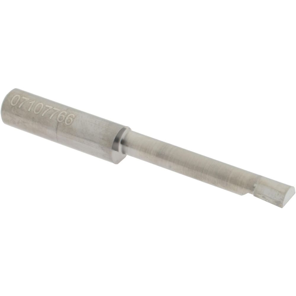 Accupro B2301400R Corner Radius Boring Bar: 0.23" Min Bore, 1.4" Max Depth, Right Hand Cut, Submicron Solid Carbide 