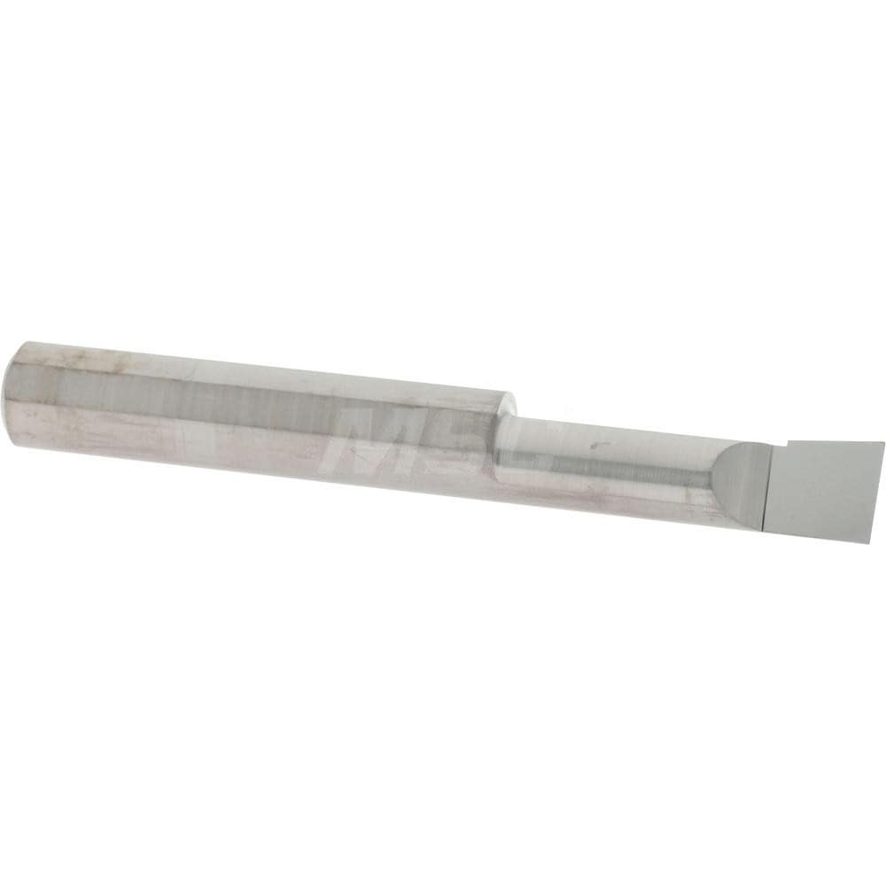 Accupro B2901000R Corner Radius Boring Bar: 0.29" Min Bore, 1" Max Depth, Right Hand Cut, Submicron Solid Carbide 