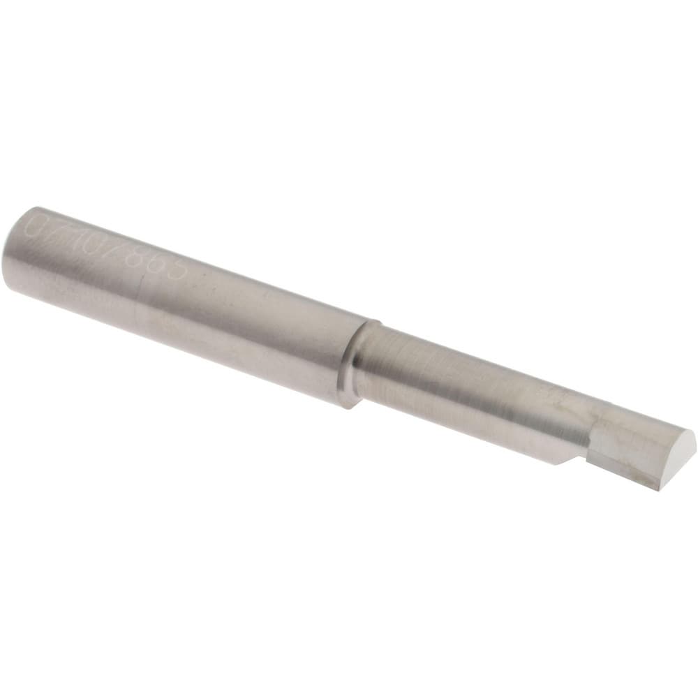 Accupro B2901100R Corner Radius Boring Bar: 0.29" Min Bore, 1.1" Max Depth, Right Hand Cut, Submicron Solid Carbide 