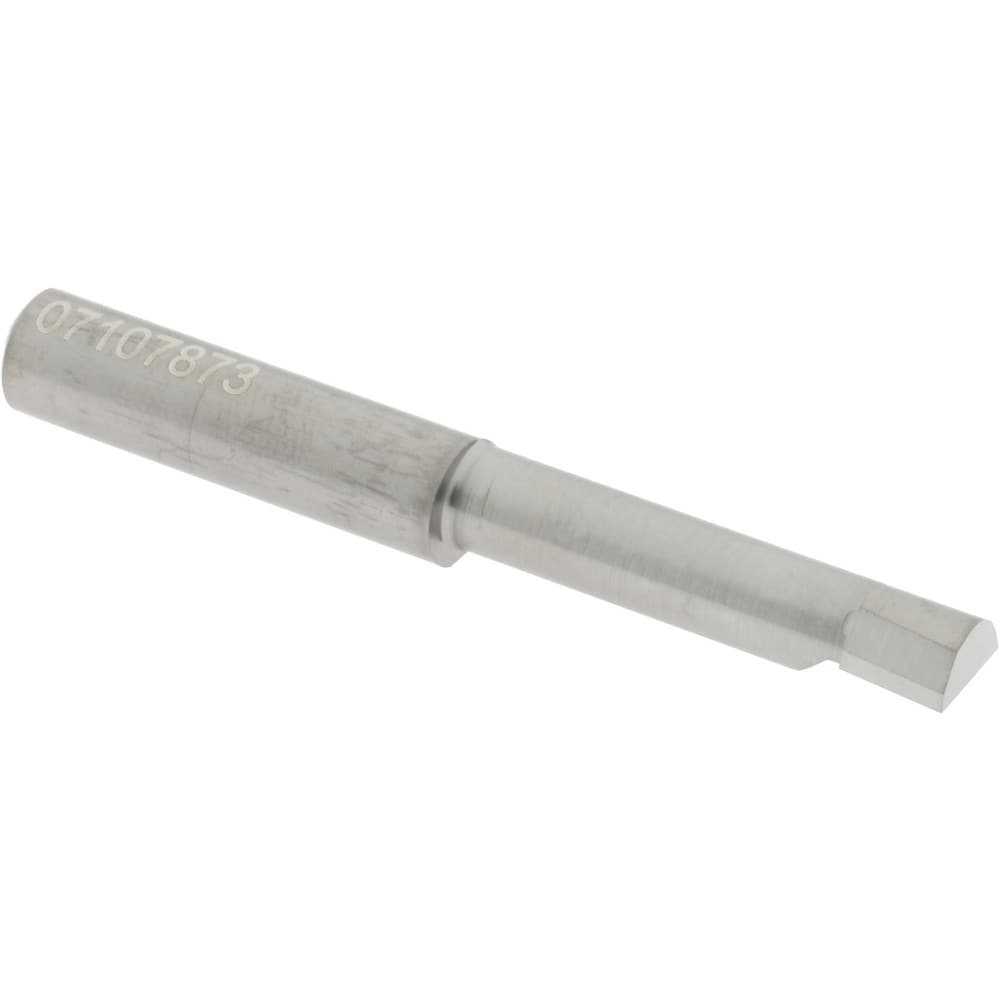 Accupro B2901250R Corner Radius Boring Bar: 0.29" Min Bore, 1-1/4" Max Depth, Right Hand Cut, Submicron Solid Carbide 