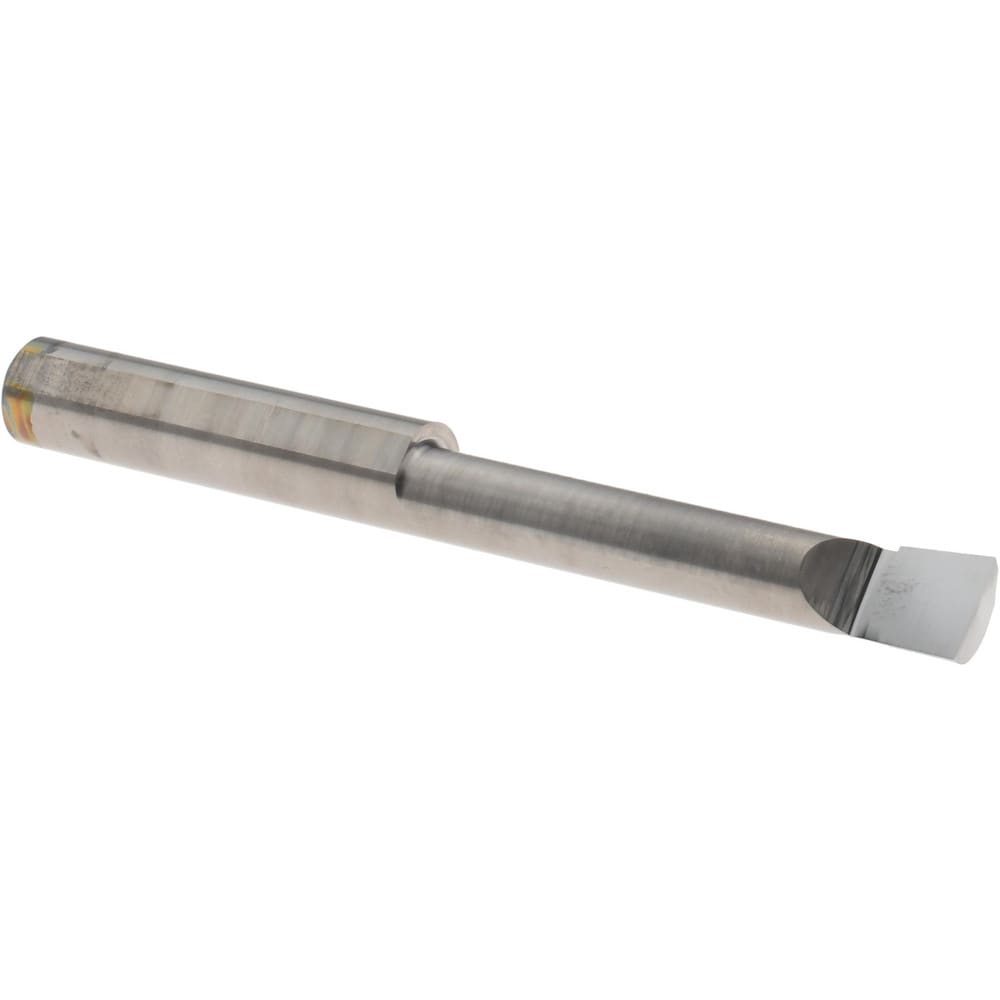 Boring Bar: 0.2900" Min Bore Dia, 1.6000" Max Bore Depth, Right Hand, 5/16" Shank Dia, Submicron Solid Carbide