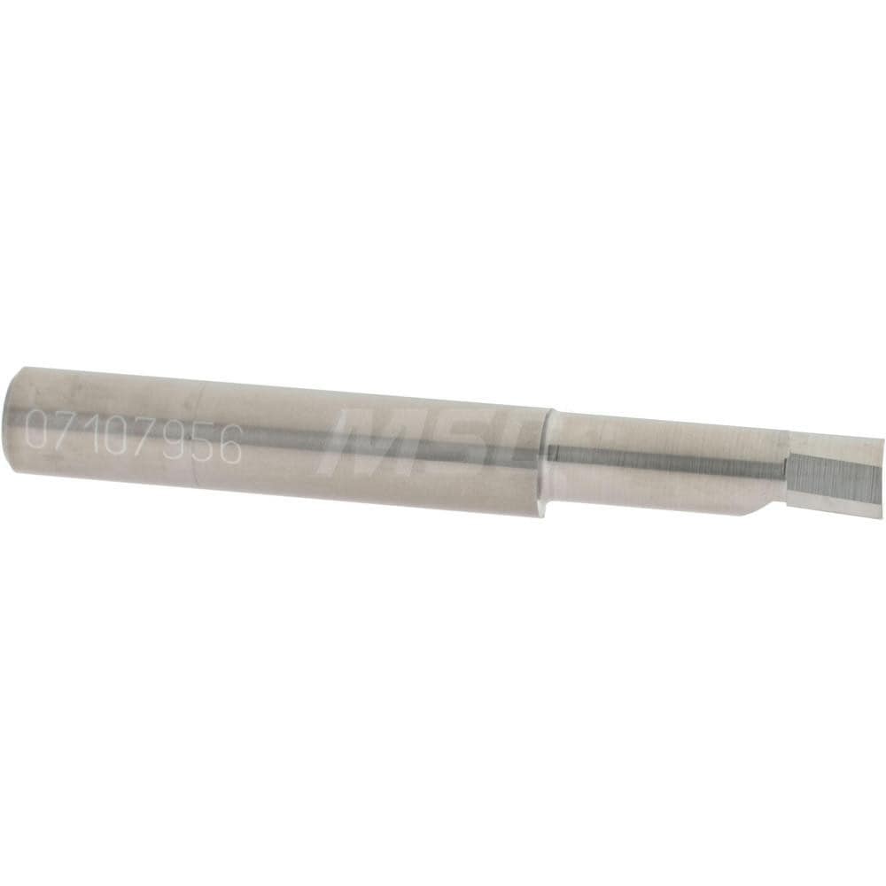 Accupro B290900R Corner Radius Boring Bar: 0.29" Min Bore, 0.9" Max Depth, Right Hand Cut, Submicron Solid Carbide 