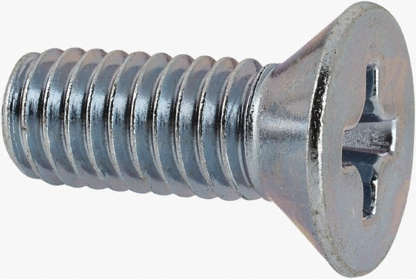 Value Collection 586785PS Machine Screw: 3/8-16 x 1", Flat Head, Phillips Image