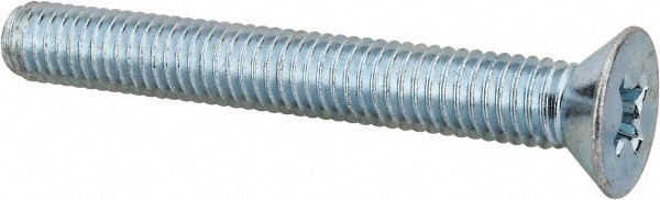 Value Collection R52001186 Machine Screw: 3/8-16 x 3", Flat Head, Phillips Image