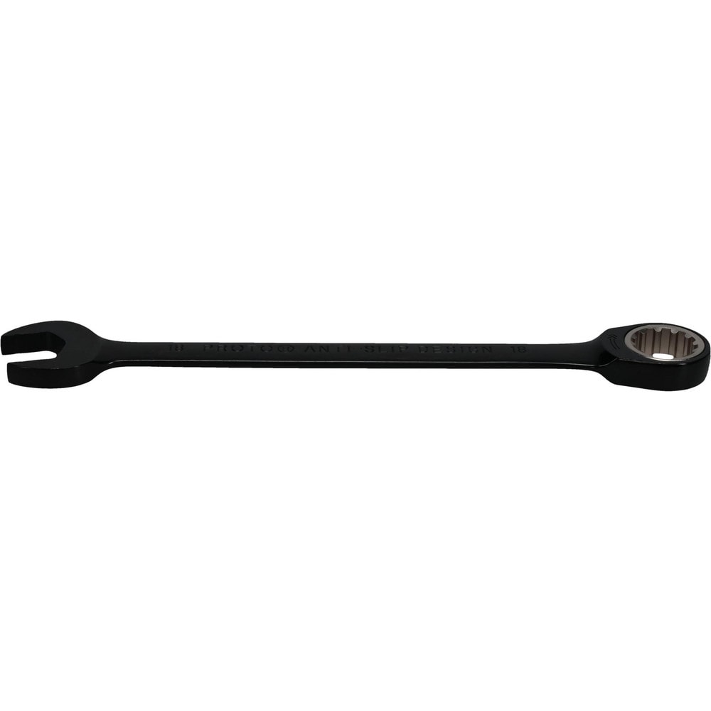 Combination Wrench: 18.00 mm Head Size, 15 deg Offset