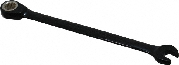Combination Wrench: 1/4" Head Size, 15 deg Offset