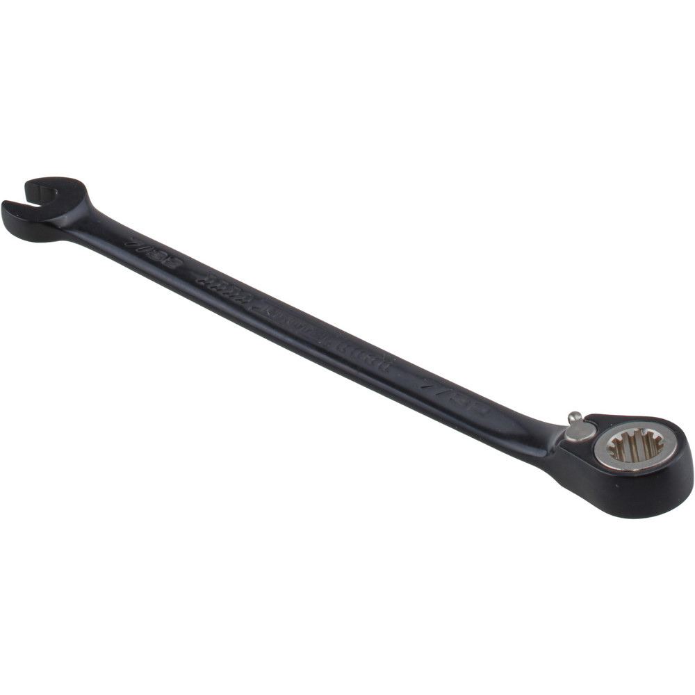 Combination Wrench: 7/32" Head Size, 15 deg Offset