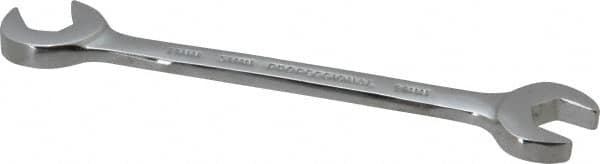 Open End Wrench: Double End Head, 11 mm, Double Ended