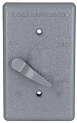 Cooper Crouse-Hinds TP7260 Weather Proof Electrical Box Cover: Aluminum 