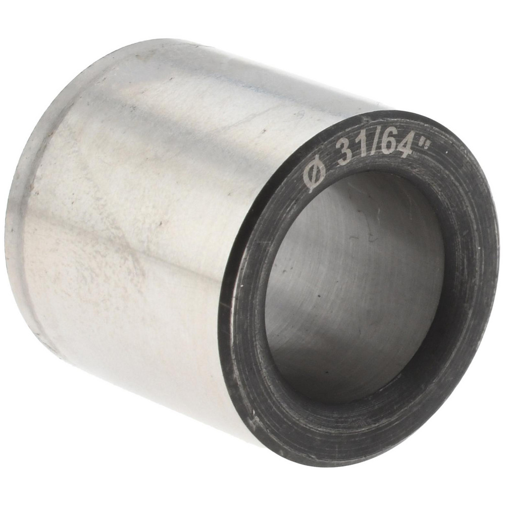 Press Fit Headless Drill Bushing: P, 31/64" ID, 3/4" OD
