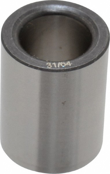 Press Fit Headless Drill Bushing: P, 31/64" ID, 3/4" OD