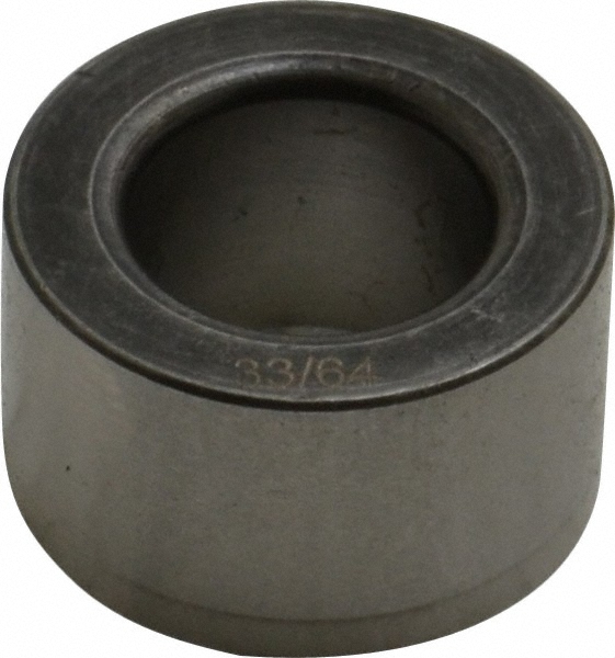 Press Fit Headless Drill Bushing: P, 33/64" ID, 7/8" OD