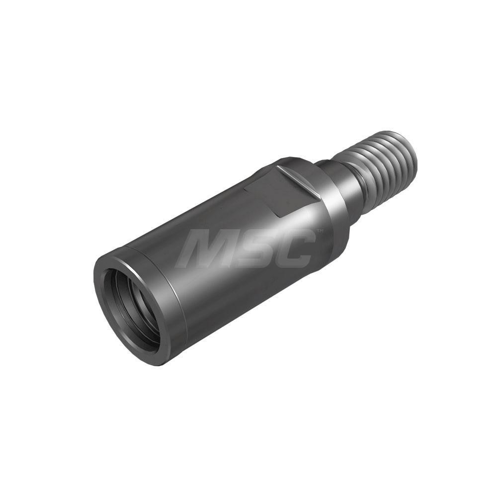 T08 Connection to Tip, M12 Connection to Shank, Milling Tip Insert Threaded Extension