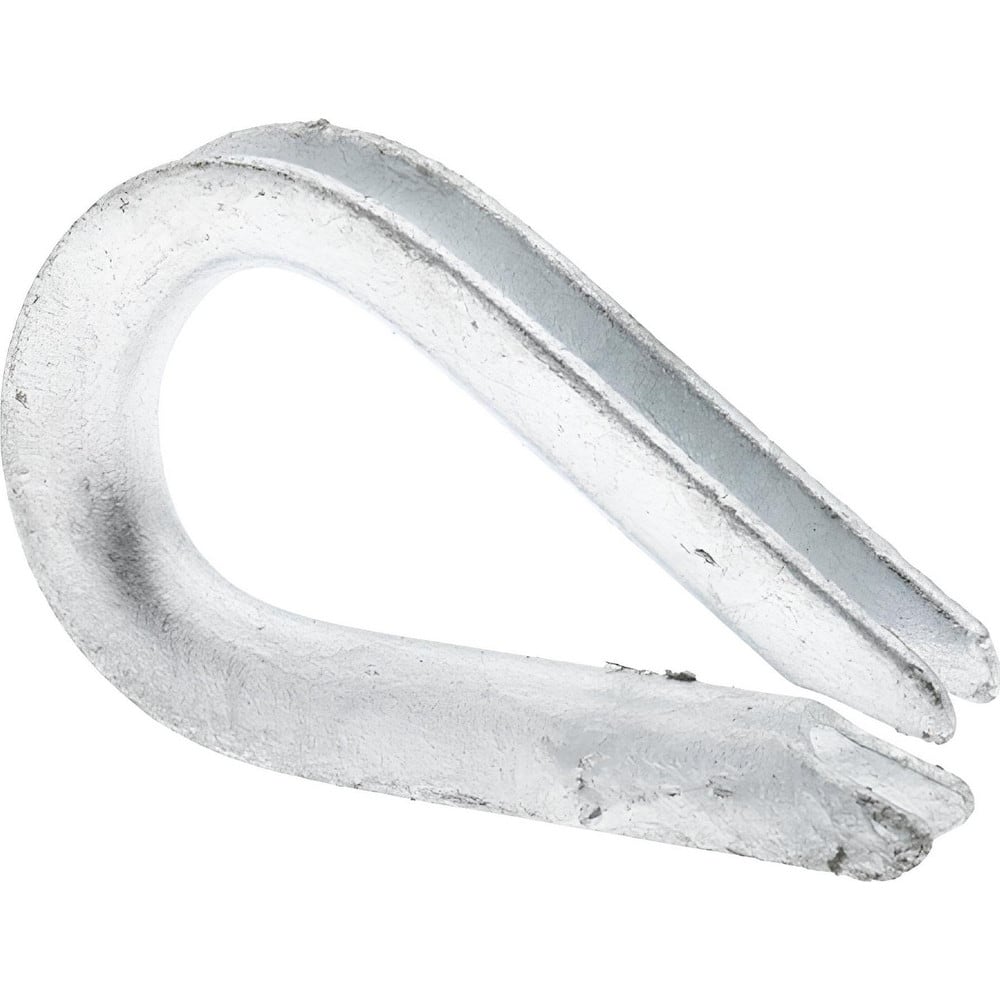 Value Collection - Wire Rope Thimble Clip: 1/8″ Rope Dia, Steel - 07150469  - MSC Industrial Supply