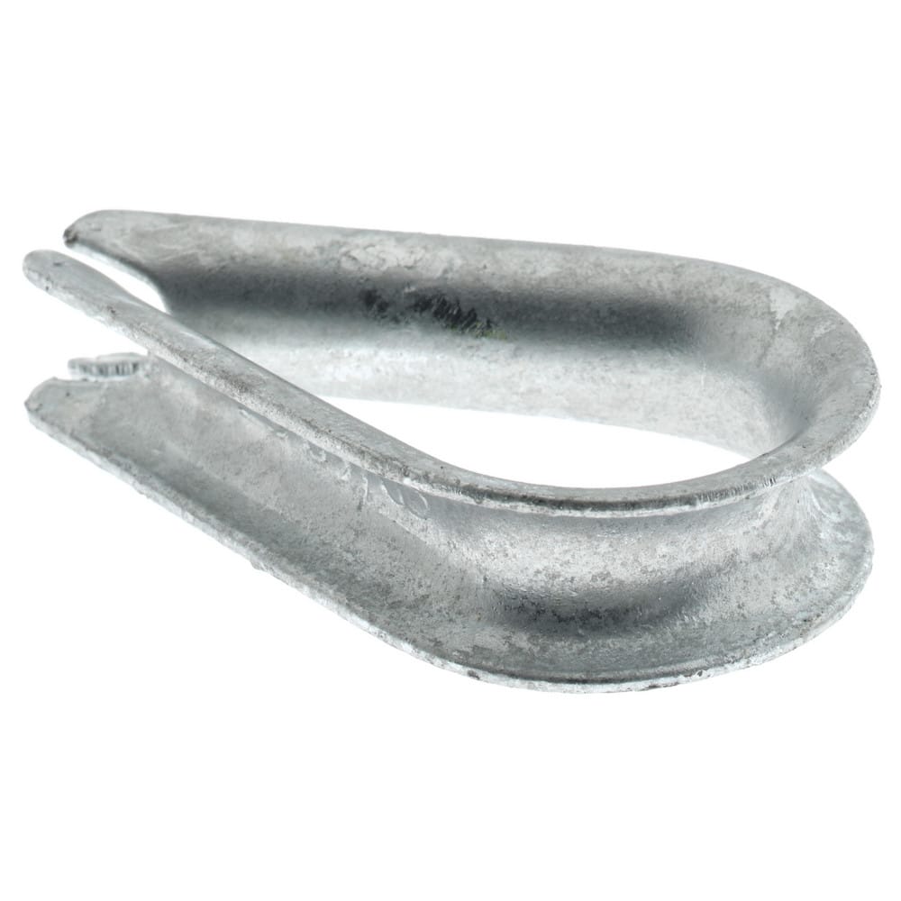 Value Collection - Wire Rope Thimble Clip: 5/16″ Rope Dia, Steel - 07150493  - MSC Industrial Supply