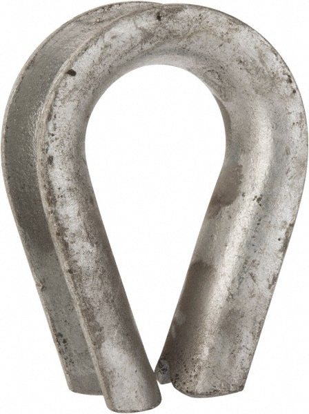 Value Collection 40445 Wire Rope Thimble Clip: 7/8" Rope Dia, Steel Image