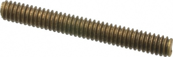 Value Collection 407-1443 Fully Threaded Stud: 1/4-20 Thread, 2" OAL Image