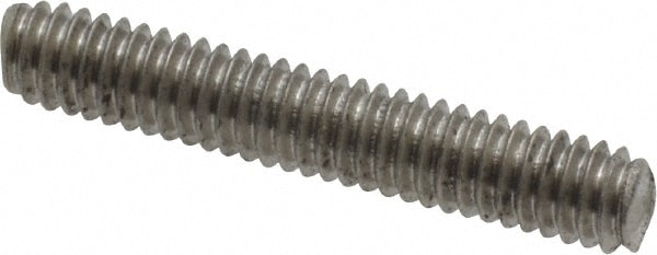 Value Collection 407-1033 Fully Threaded Stud: #8-32 Thread, 1" OAL Image