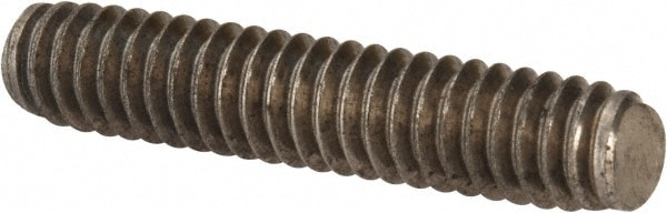 Value Collection 7167034 Fully Threaded Stud: 1/4-20 Thread, 1-1/4" OAL Image