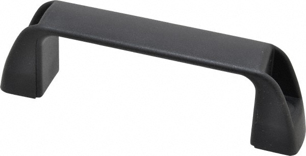 117mm Center to Center, Black Matte Finish Plastic Pull Handle
