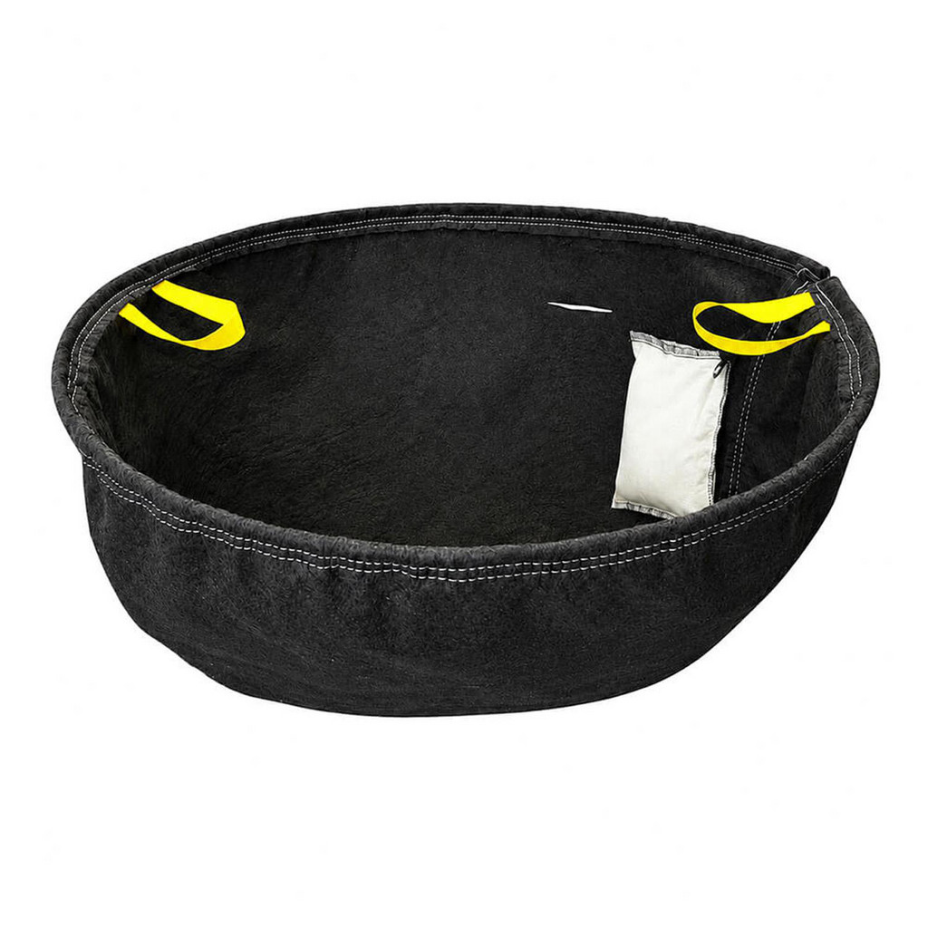 Enpac Nonwoven Geo-Textile Catch Basin Insert - 27" to 29" Drain, Black, Use for Oil/Sediment | Part #4340-IB