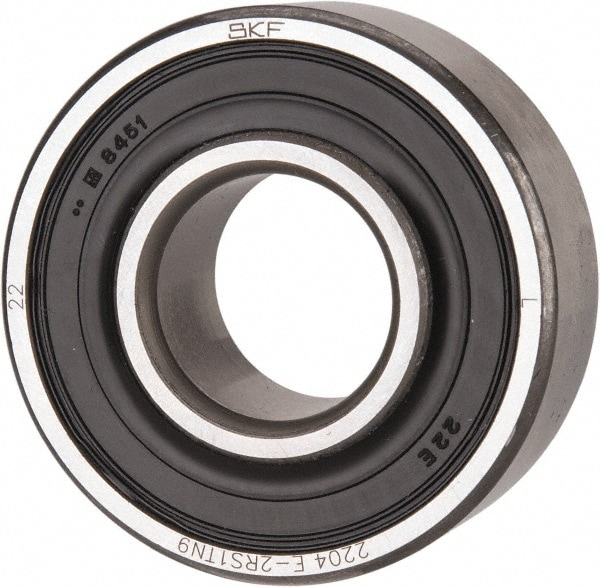 Self-Aligning Ball Bearing: 17 mm Bore Dia, 47 mm OD, 19 mm OAW