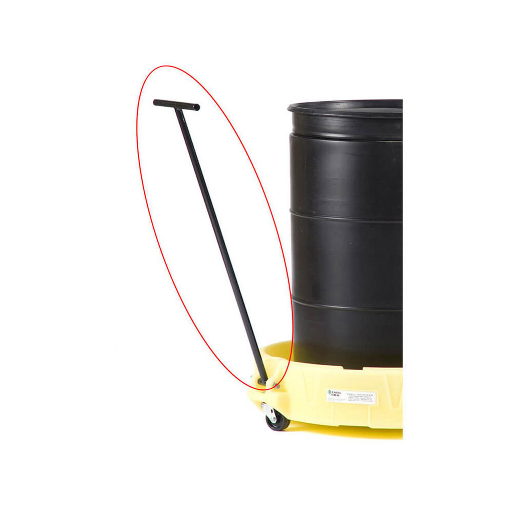 Enpac 1 Drum Handle for Wheeled Drum Tray - Steel, Black | Part #5206-BK