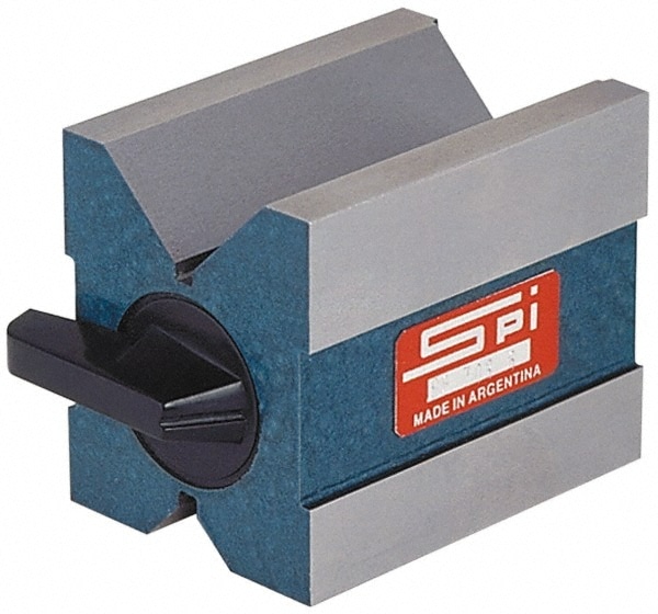 SPI - V-Block: 3.5433″ Max Capacity, 90° V Angle - 08619066 - MSC