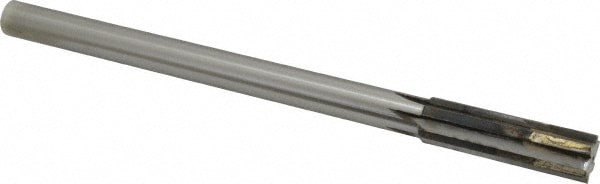 0.5971 to 0.628" Diam, 9/16" Diam Shank, 2-1/4" Flute, Semi Finish Semi Ground Chucking Reamer