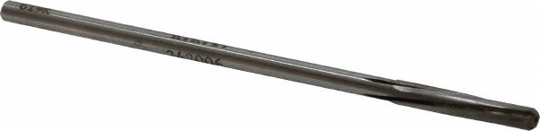 Made in USA 242006 Chucking Reamer: 3/16" Dia, 4-1/2" OAL, 1-1/8" Flute Length, Straight Shank, Solid Carbide Image