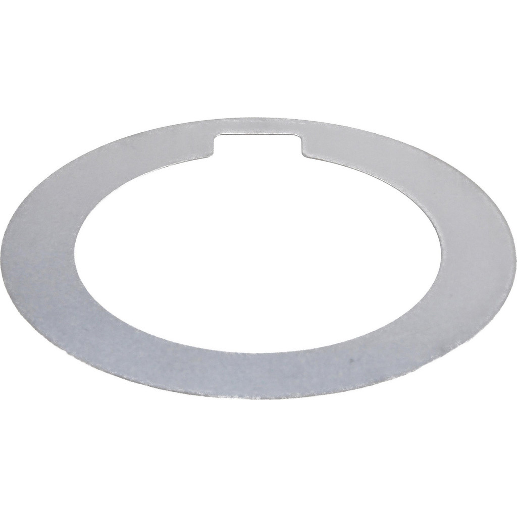 Made in USA 5/32" Long x 3/8" Wide Notch, 0.006" Thick Internal Notched Washer - 301-304 Stainless Steel, 1-1/2" ID, 2-1/8" OD | Part #SP-SHIM-122-SS