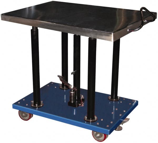  HT-20-3248 2,000 Lb Capacity Manual Hydraulic Post Lift Table 