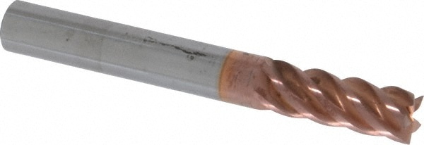 ProMax 112-02012 Square End Mill: 5/16 Dia, 3/4 LOC, 5/16 Shank Dia, 2-1/2 OAL, 5 Flutes, Solid Carbide Image