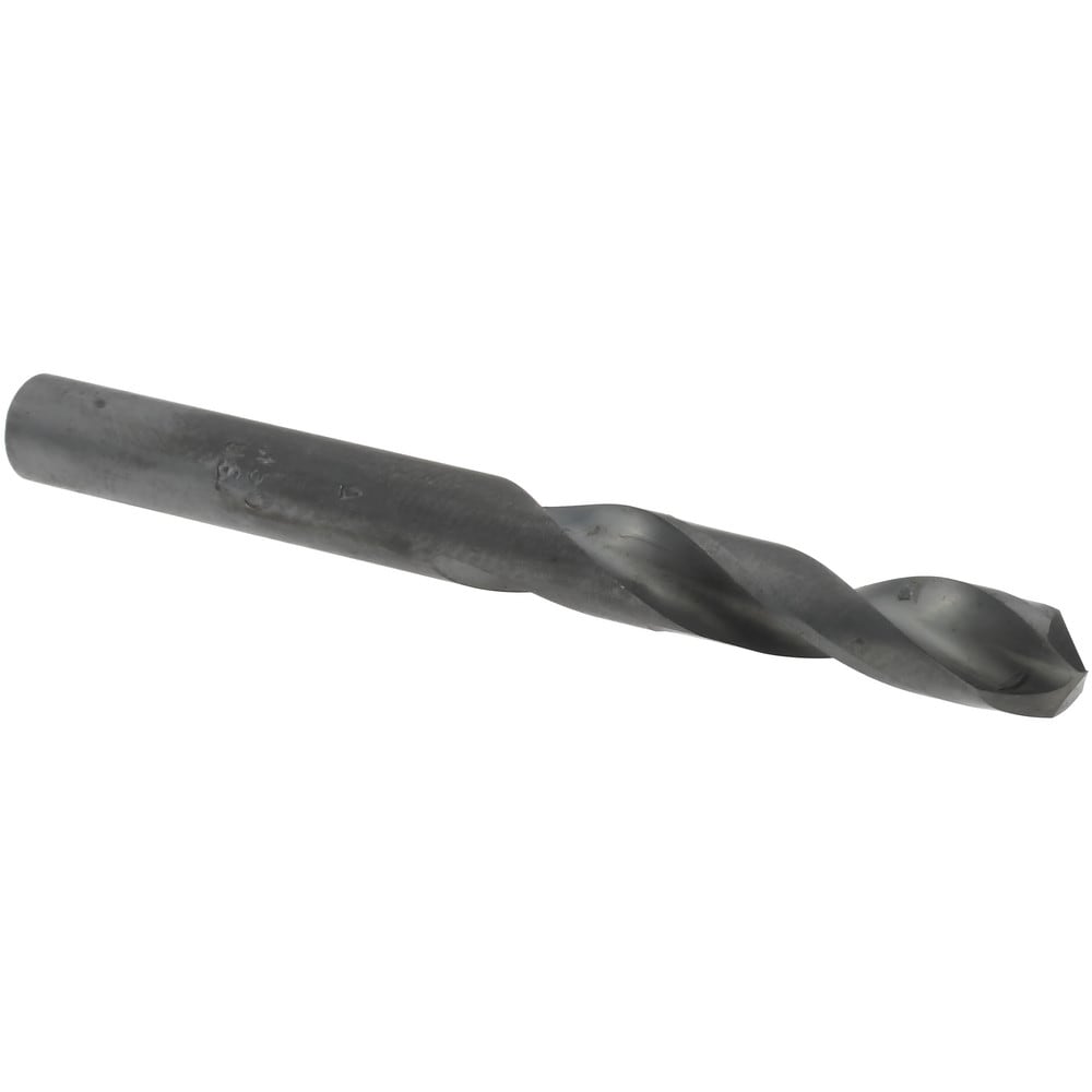 Screw Machine Length Drill Bit: Letter A, 135 deg Point, High-Speed Steel