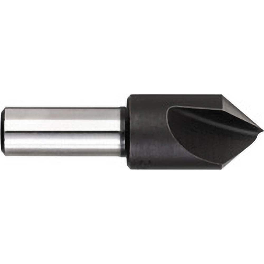 Titan USA CD51525 Countersinks; Included Angle: 90 ; Number Of Flutes: 1 ; Tool Material: High Speed Steel ; Series: 515 ; Shank Type: Cylindrical Shank Image