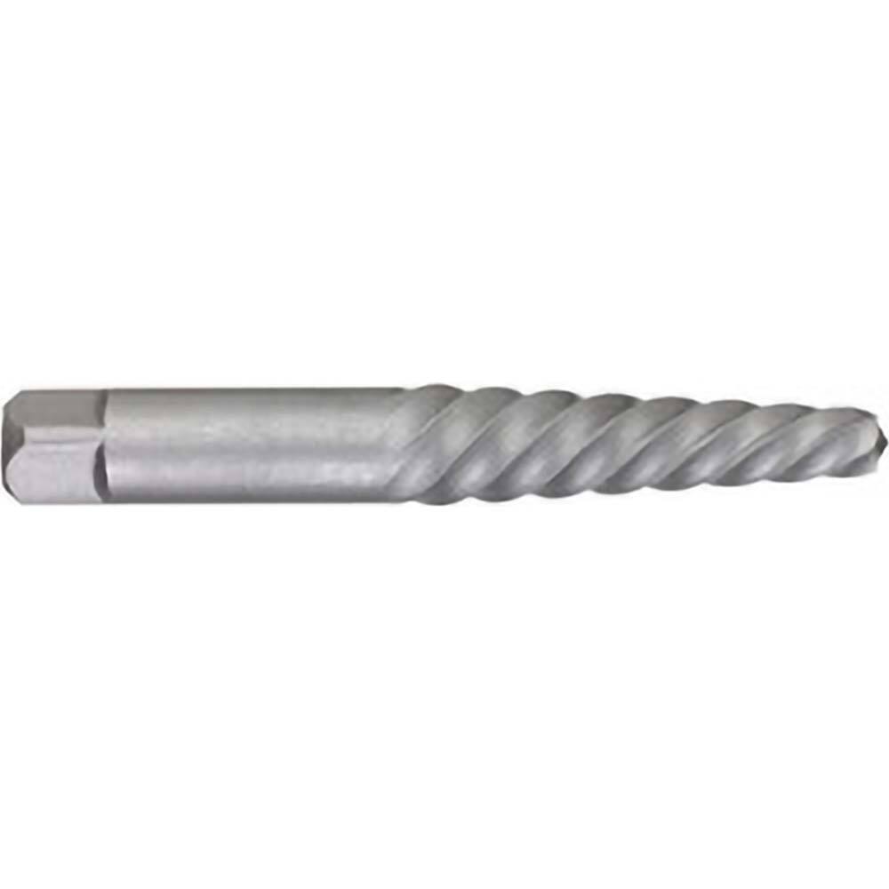 Screw Extractor: Size #1, for 3/16 to 1/4" Screw