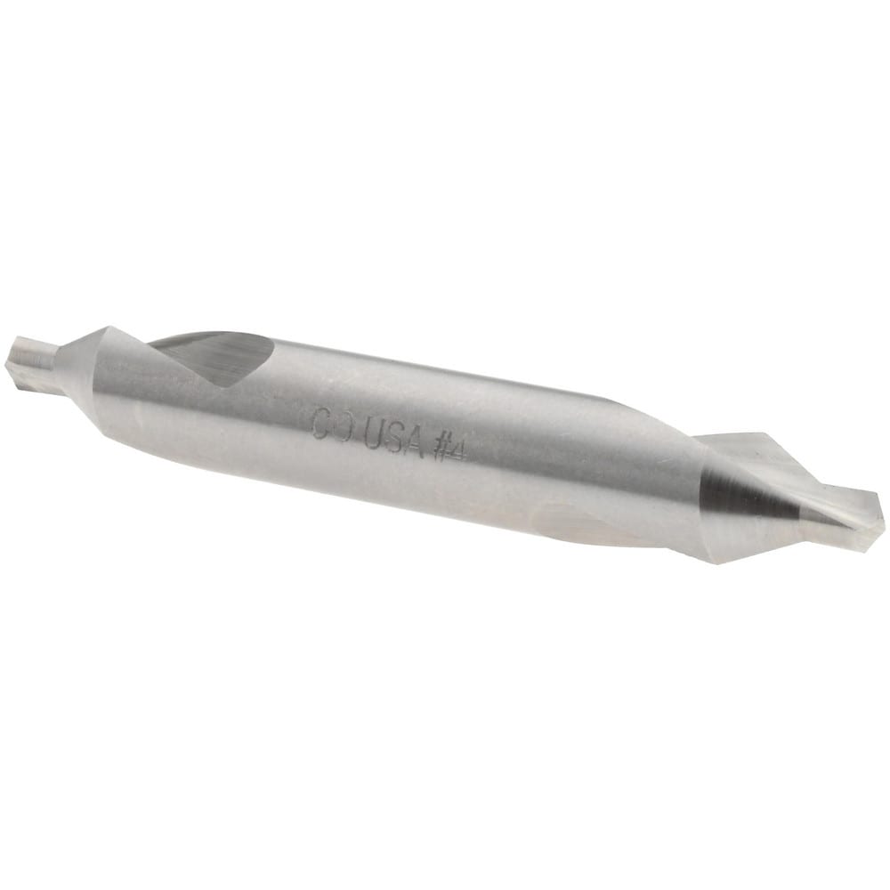 Combo Drill & Countersink: #4, 5/16" Body Dia, 1180, Cobalt